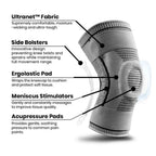 Knee Support - Adjustable Knee Compression Sleeve