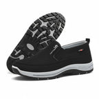 Ortho Loafers - Comfortable Orthopedic Shoes for Men - Black