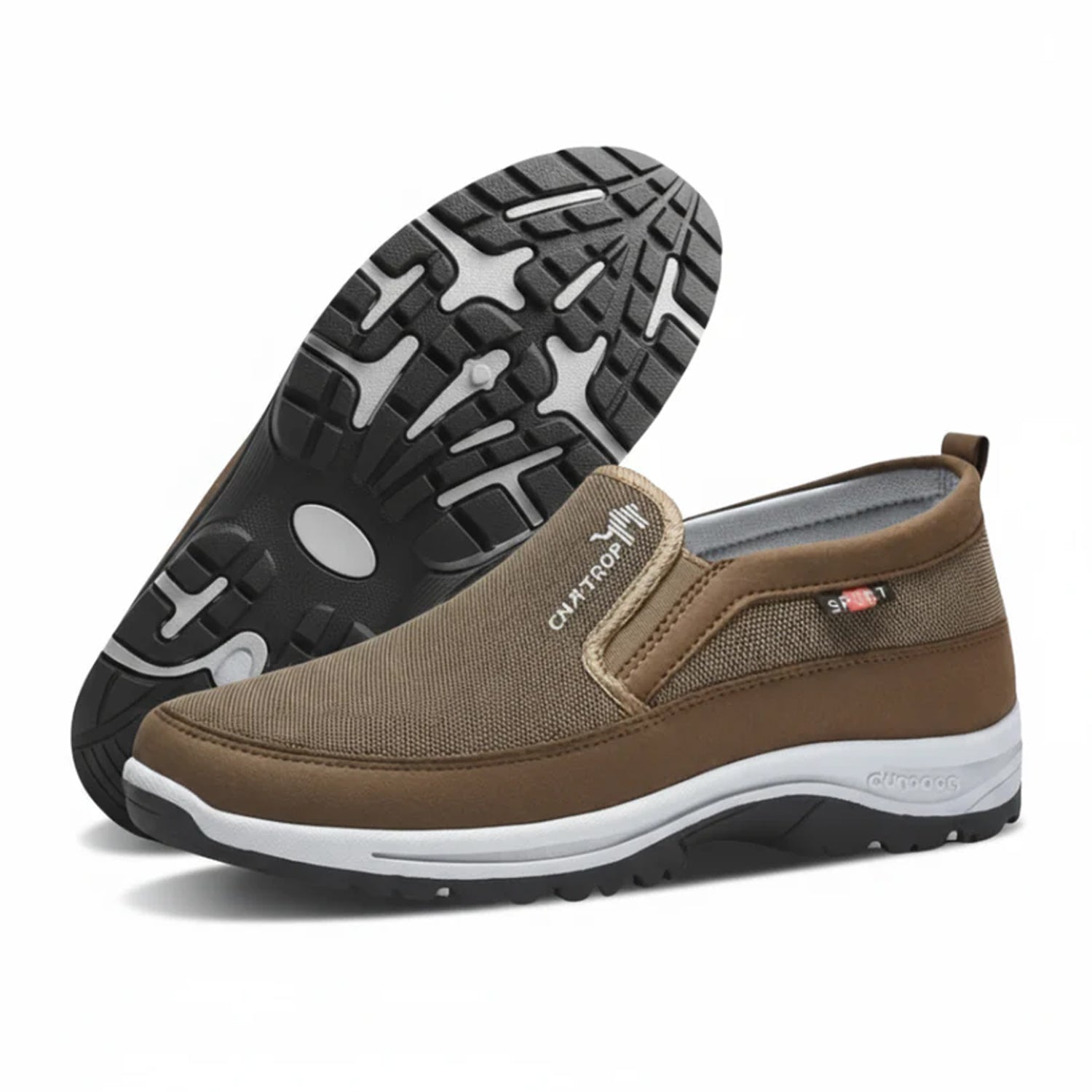 Ortho Loafers - Comfortable Orthopedic Shoes for Men - Brown