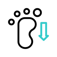 Free your toes from tight footwear and let them spread naturally